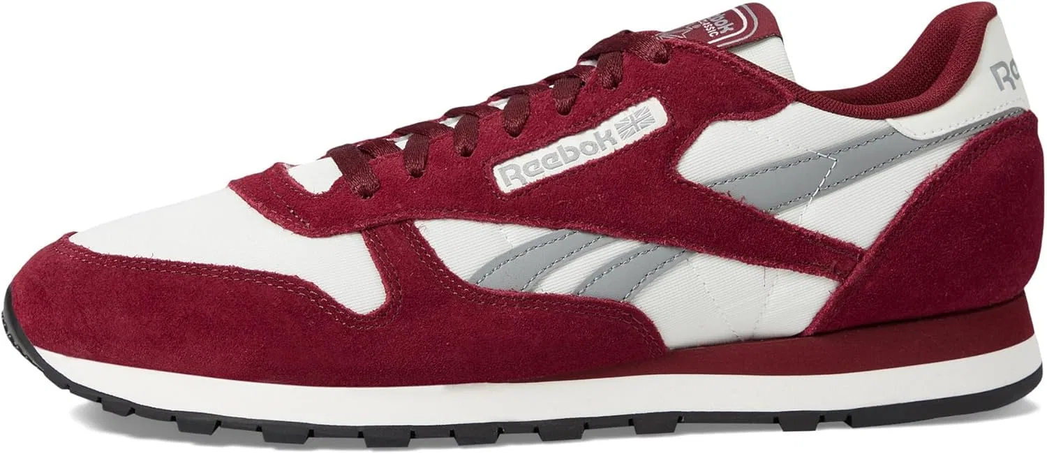 Кроссовки теннисные Reebok Court Advance, Rich Maroon/Chalk/Grey 3 — фото 4