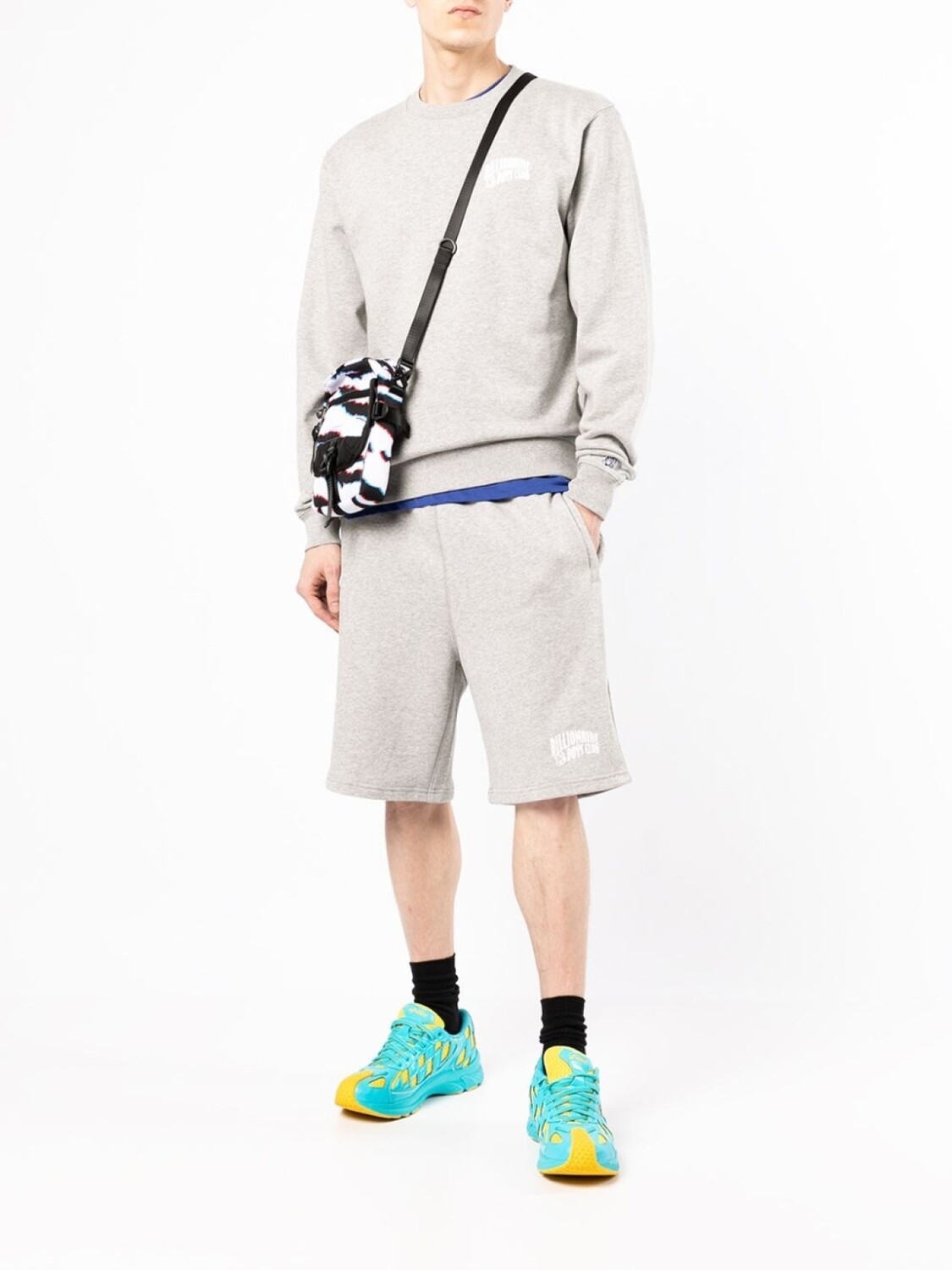 

Billionaire Boys Club толстовка с логотипом, серый