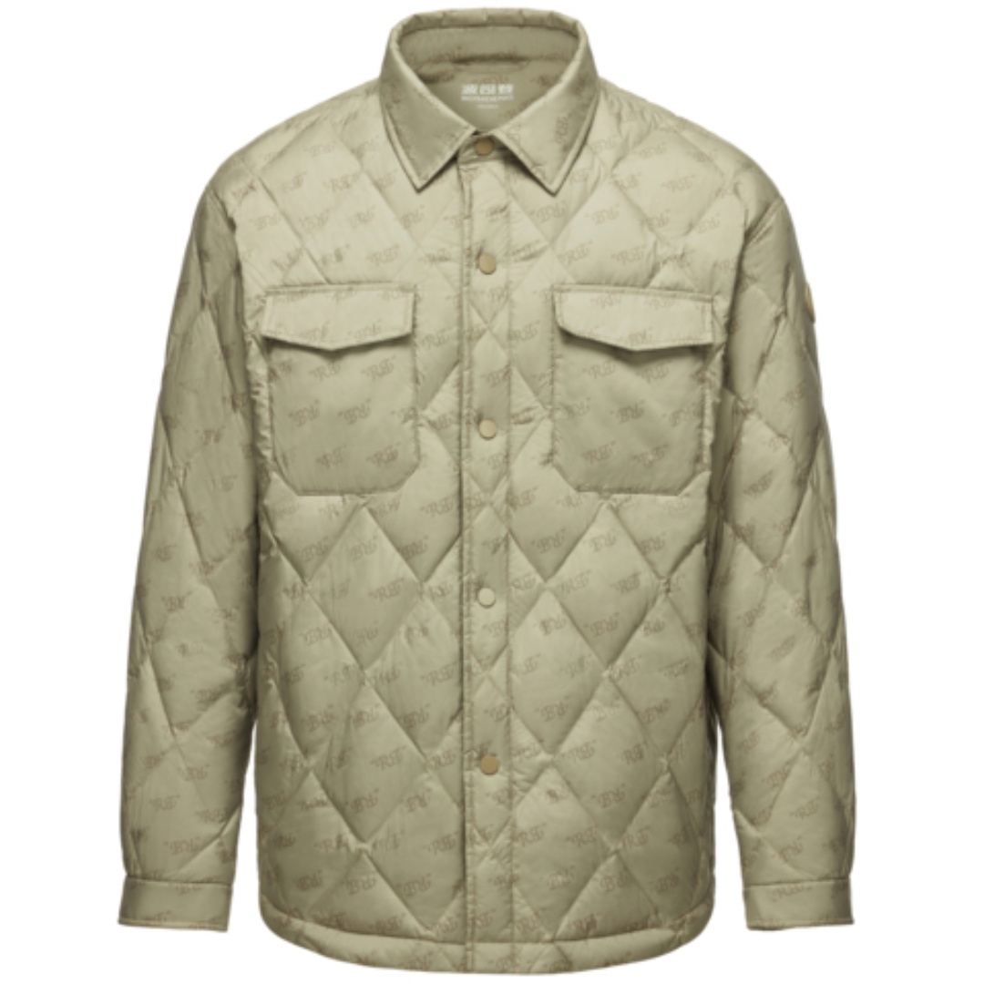 

BOSIDENG Легкая теплая серия пуховик мужской, Letter Print (Brown) 9T43