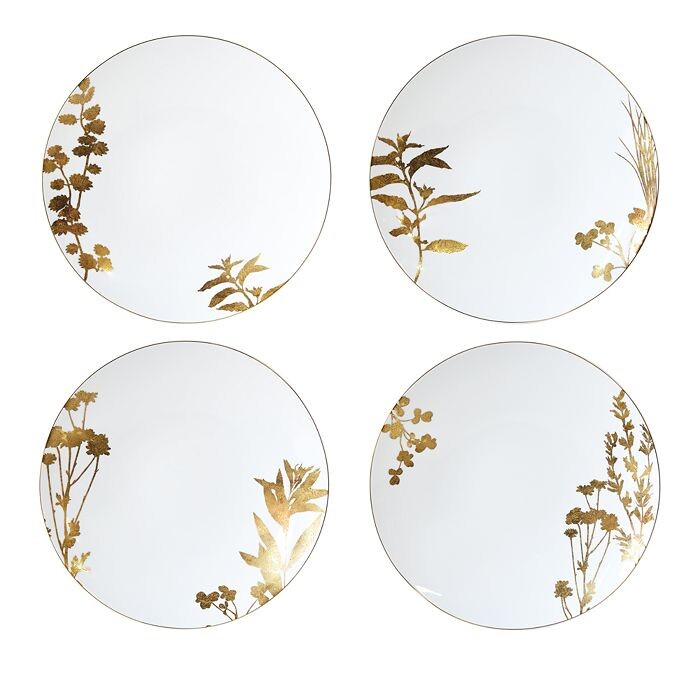 

Овощные тарелки или ассорти Bernardaud, набор из 4 шт, белый