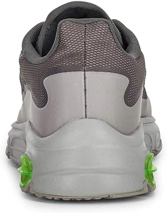 Мужские беговые кроссовки Adidas Quadcube, Grey, Grey, Six Grey, Six Signal Green — фото 3
