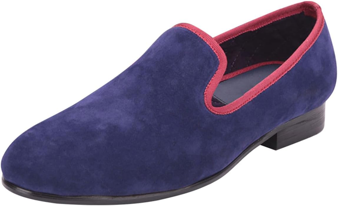 

Мужские лоферы и слипоны Santimon, бархатные пенни-лоферы, модные туфли для смокинга, свадебные, повседневные, деловые, роскошные, для вечеринок, диско, мокасины для мужчин, красный