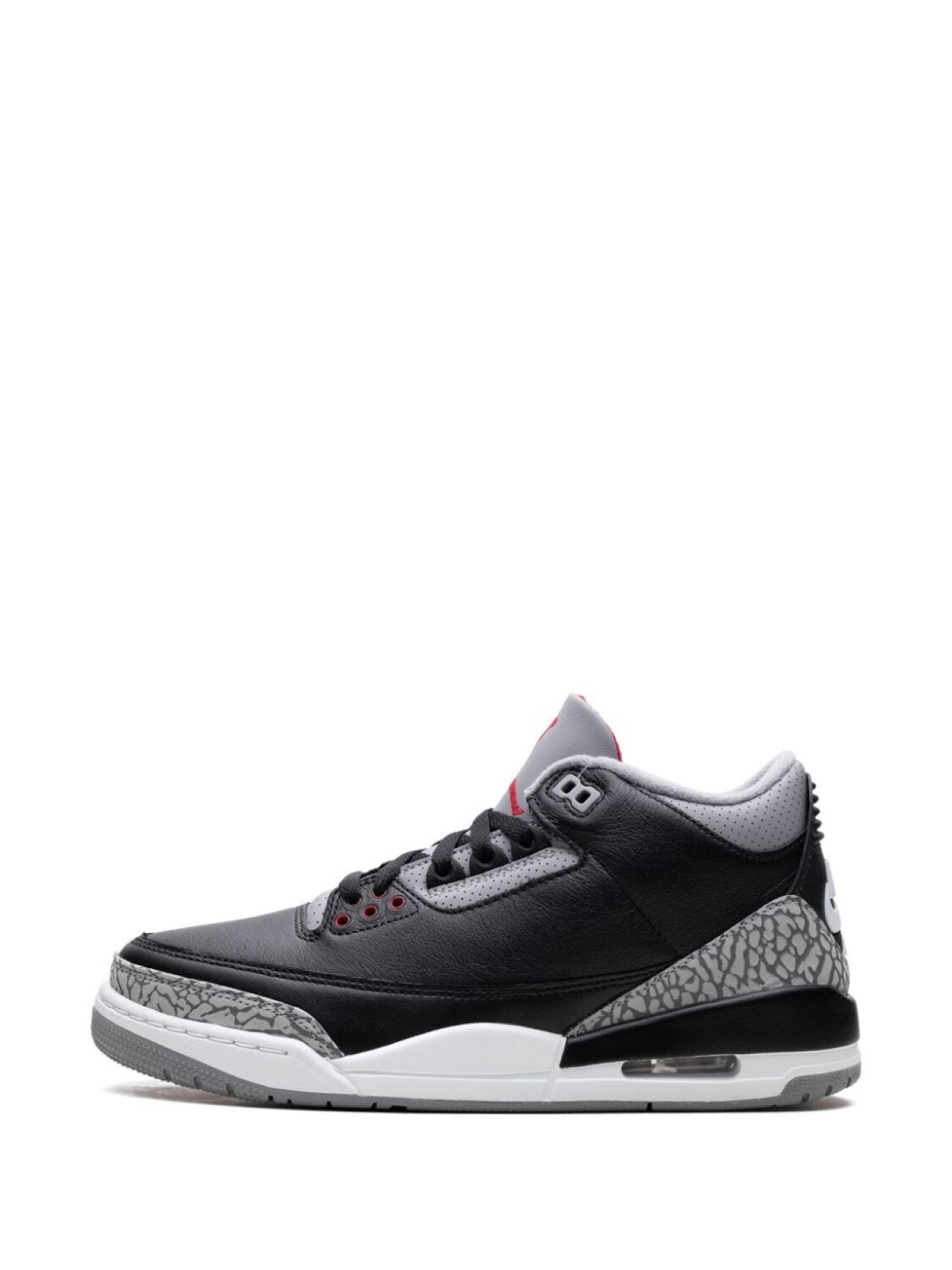 Jordan кроссовки Air Jordan 3 Black Cement Reimagined, черный — фото 4