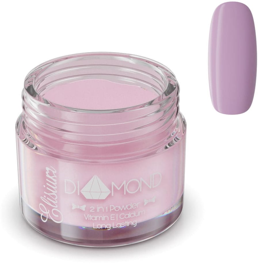 

Elisium, Diamond, титановая маникюрная пудра DV404 Calm Violet, 23 г