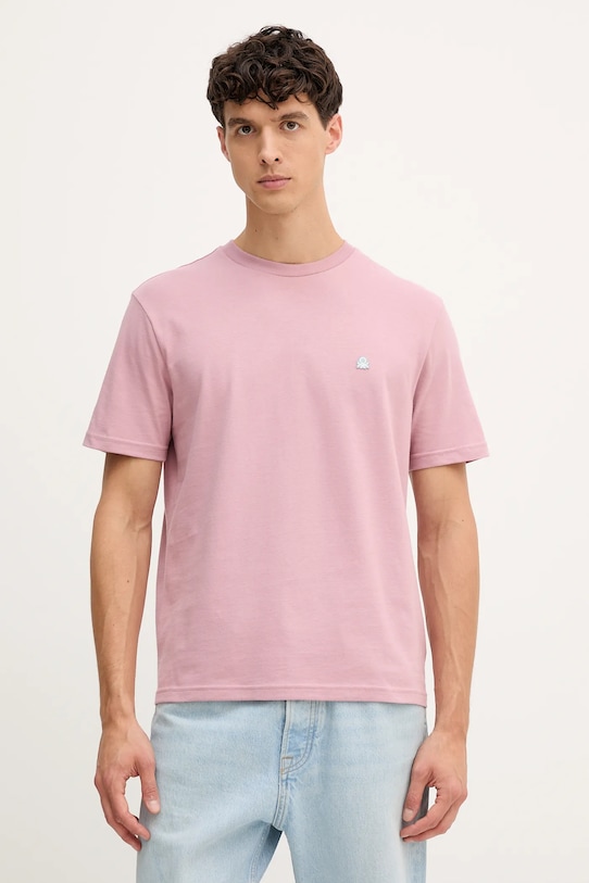 

Хлопковая футболка United Colors Of Benetton, розовый