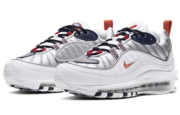 Кроссовки air max 98 prm Nike, белый — фото 3