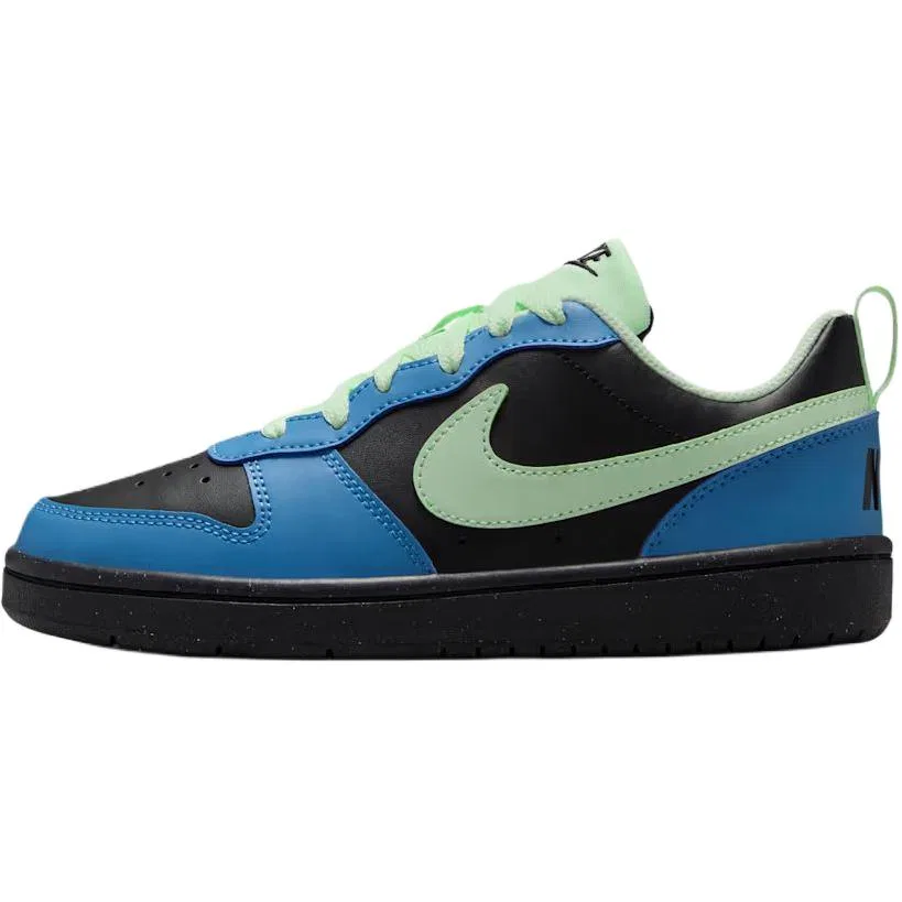 Кроссовки детские для скейтбординга Court Borough Low top Black Blue Green Kids' Nike