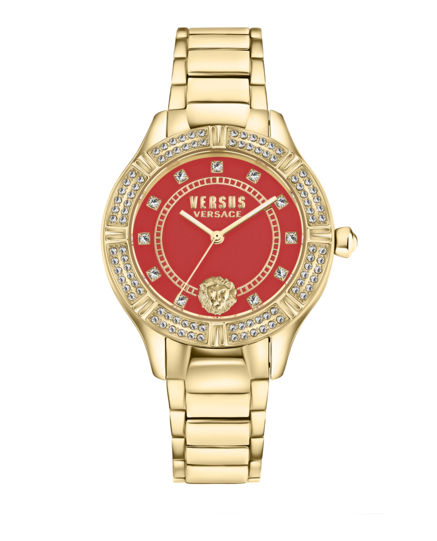 

Часы Canton Road Crystal Versus Versace, золотой/золотой/красный