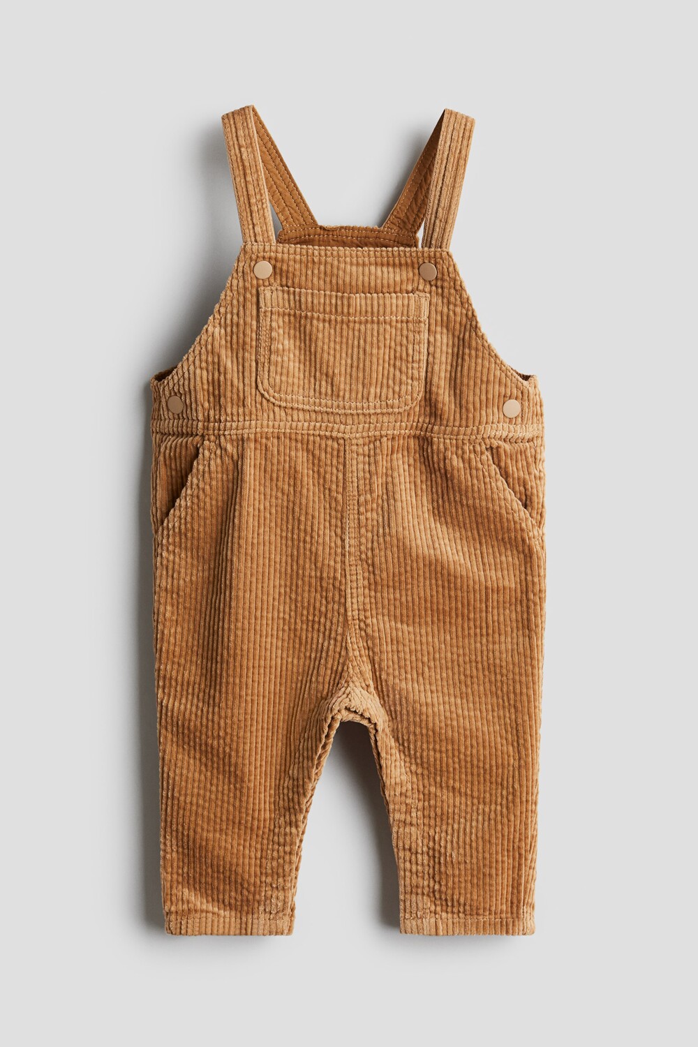 

Вельветовый комбинезон H&M, бежевый