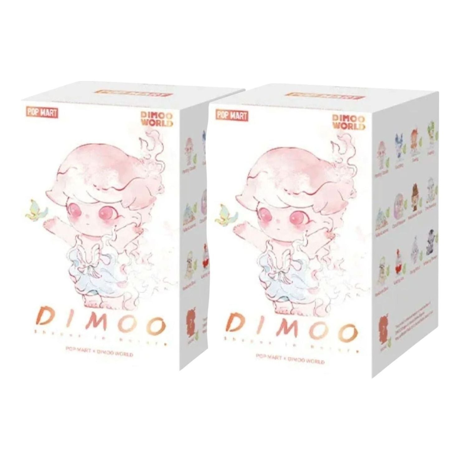 

Набор фигурок Pop Mart Dimoo Shapes in Nature в запечатанной коробке (2 непрозрачные коробки)