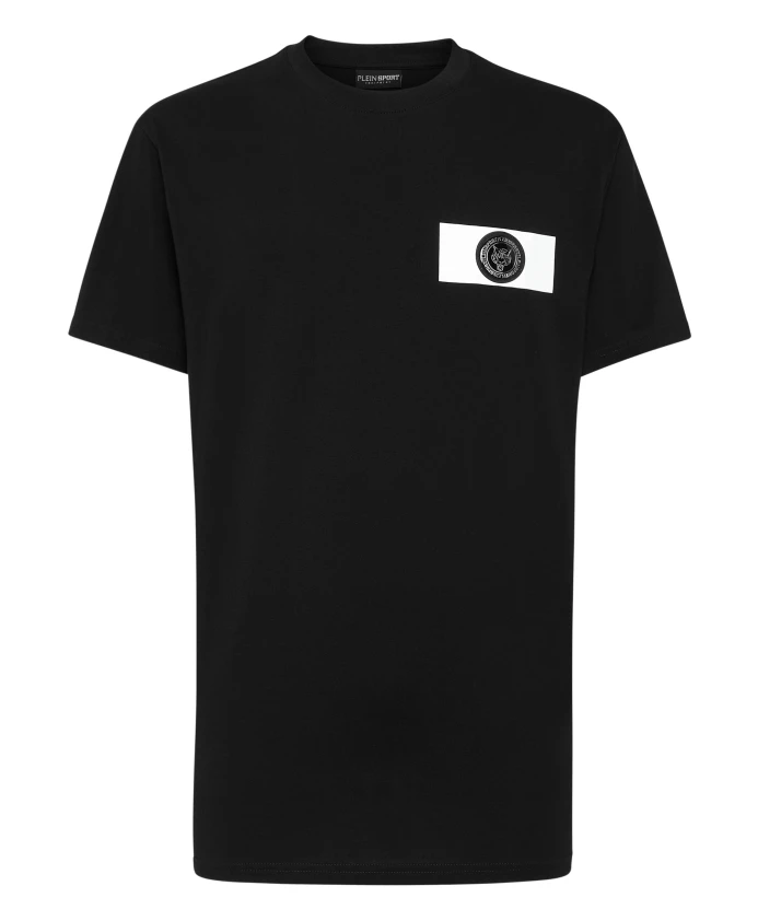 

Футболка с круглым вырезом, SS Global Express Edition Plein Sport, черный
