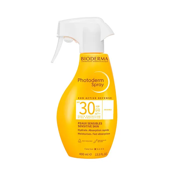 

Семейное фотозащитное молочко SPF 30 Photoderm Spray Bioderma, 400 ml