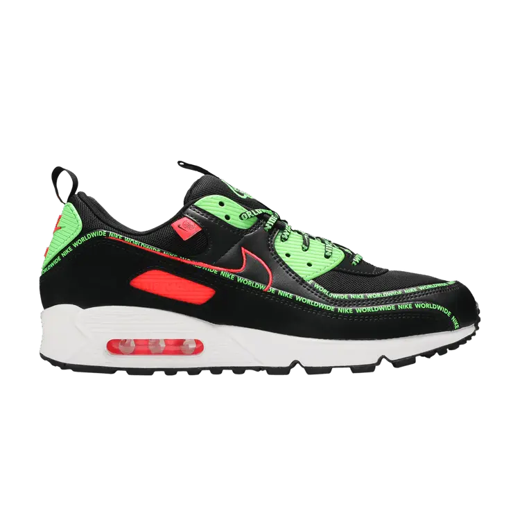 

Кроссовки Nike Air Max 90 'Worldwide', черный