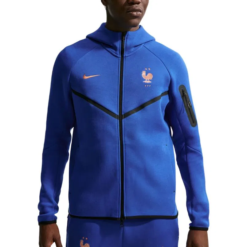 Куртка Nike Tech Fleece Windrunner синяя