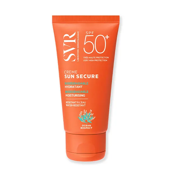 

Невидимый завершающий комфортный крем Creme Sun Secure Spf50+ Laboratoires Svr, 50 ml