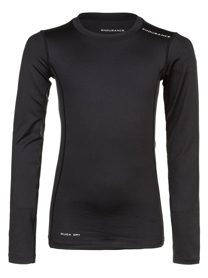 

Рубашка с длинными рукавами Power V2 jr. в цвете 1001 Black Endurance