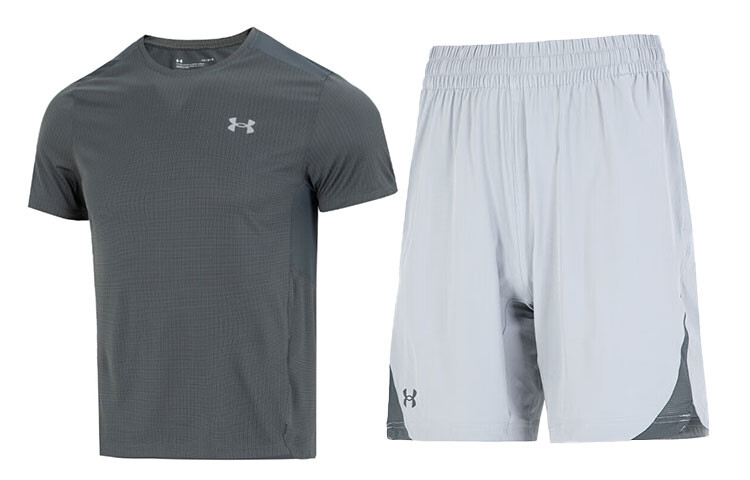 

Повседневная спортивная одежда для мужчин Серый + светло-серый Under Armour, серый
