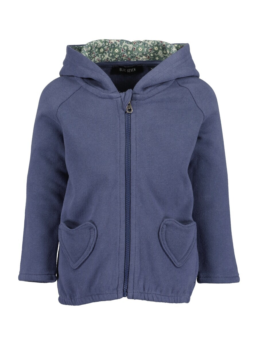 

Худи BLUE SEVEN Zip-Up Hoodie, цвет gentian