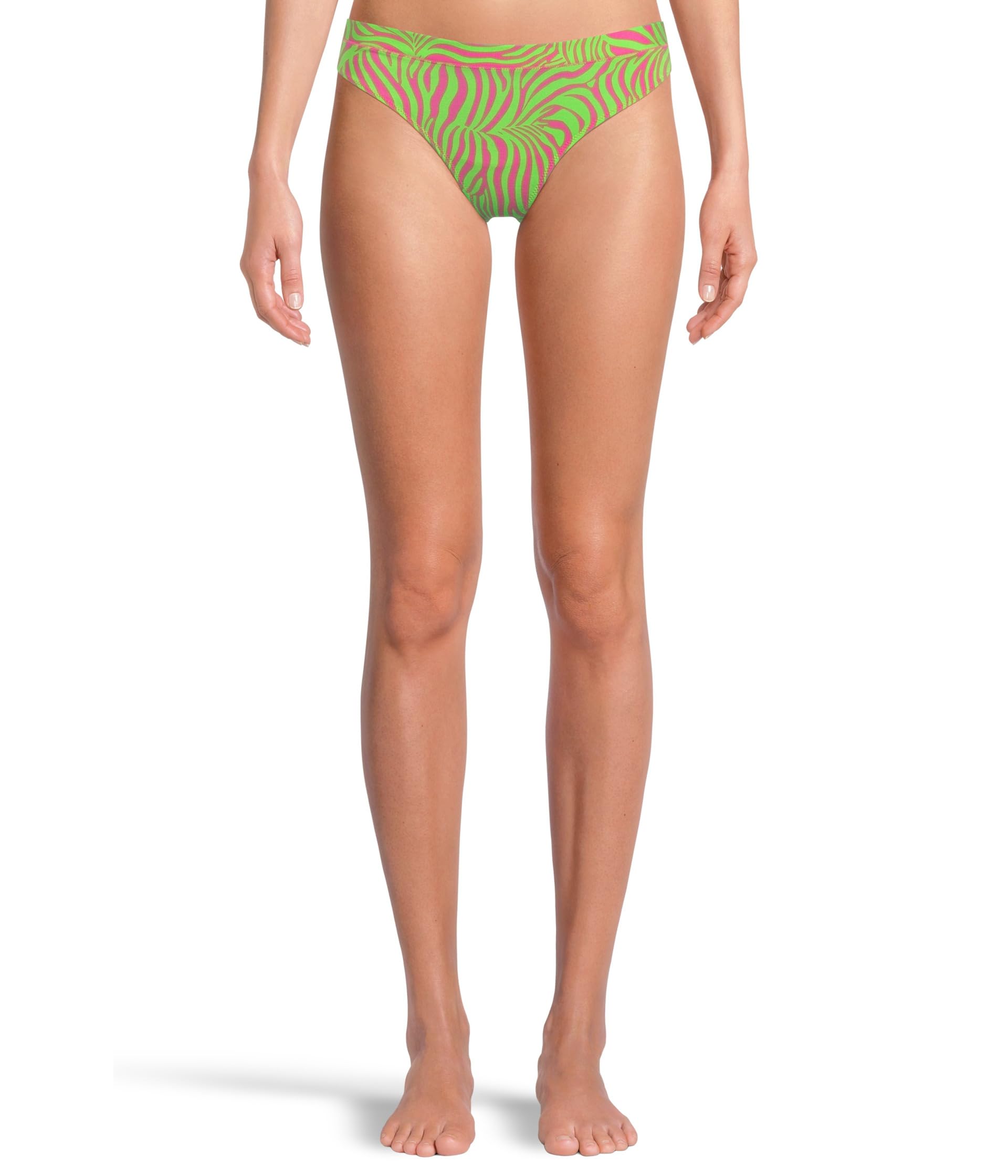 

Стринги MeUndies Feel Free Thong, цвет Electric Zebra