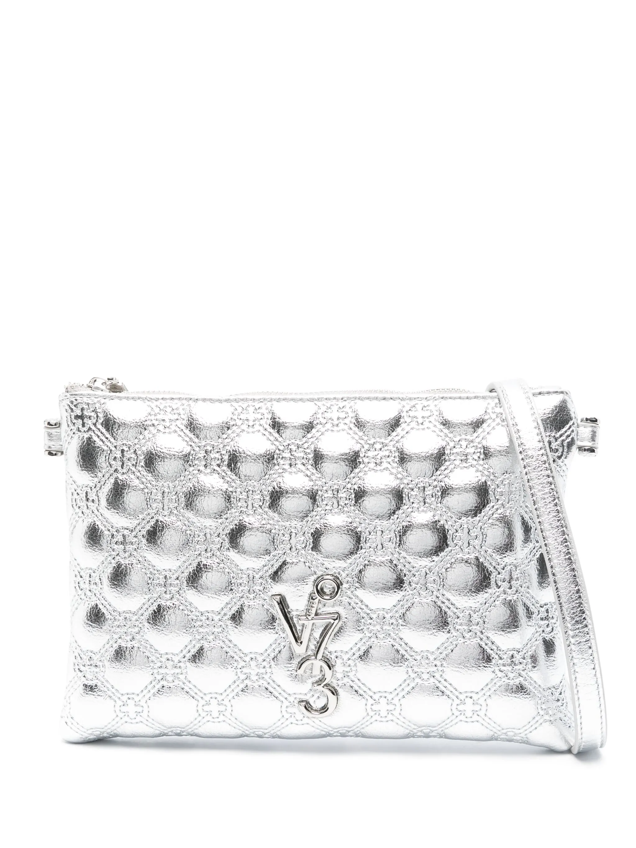 

Стеганая сумка через плечо Eva V°73, серебристый