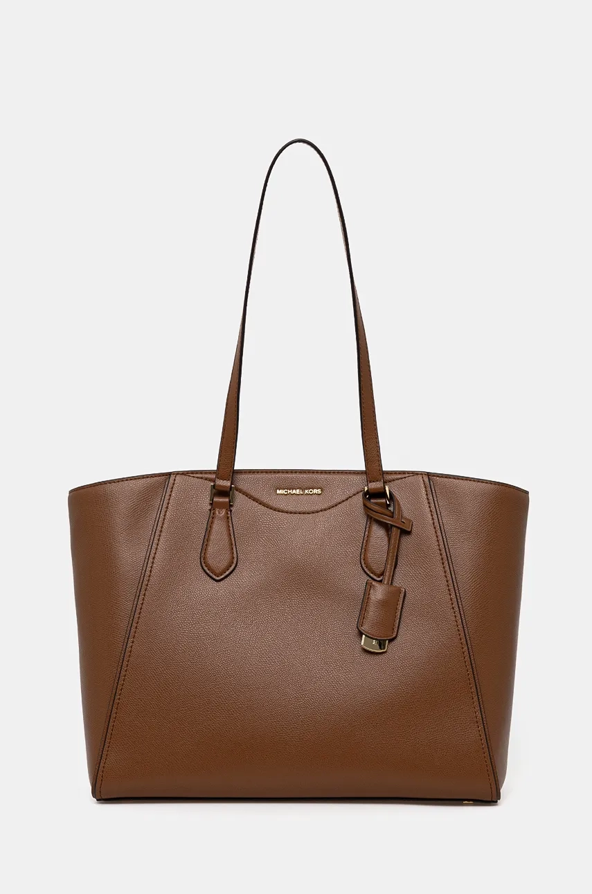 

Кожаная сумочка MICHAEL Michael Kors, коричневый
