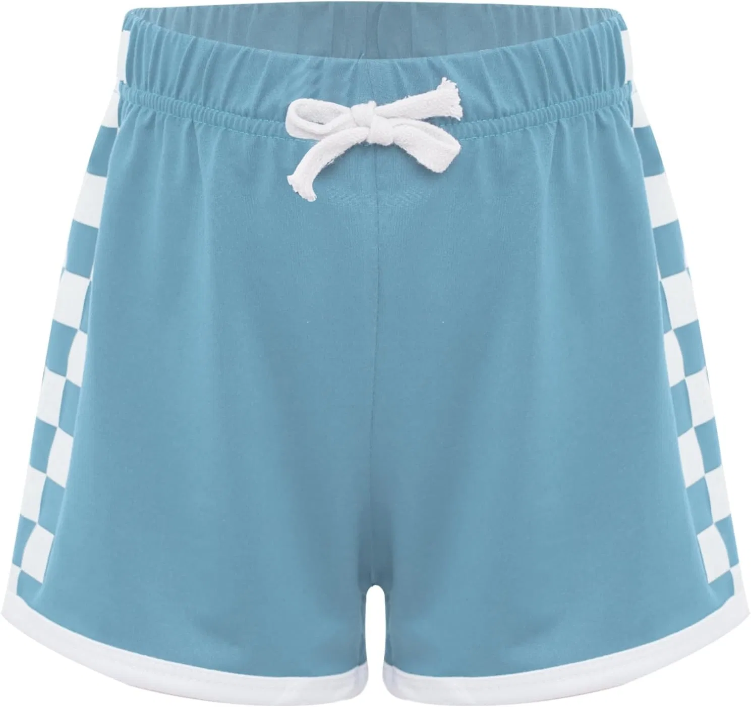 Детские шорты для спорта с бантом, easyforever, Light Blue