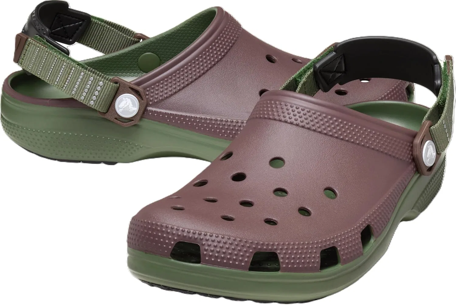 Кроксы Classic Turbo Unisex Clog Crocs, Coffee — фото 2