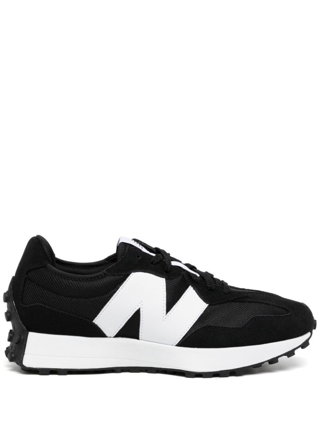 

New Balance кроссовки с нашивкой-логотипом, черный