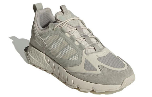 Кроссовки оригинал zx 1k boost 2.0 Adidas, серый — фото 3