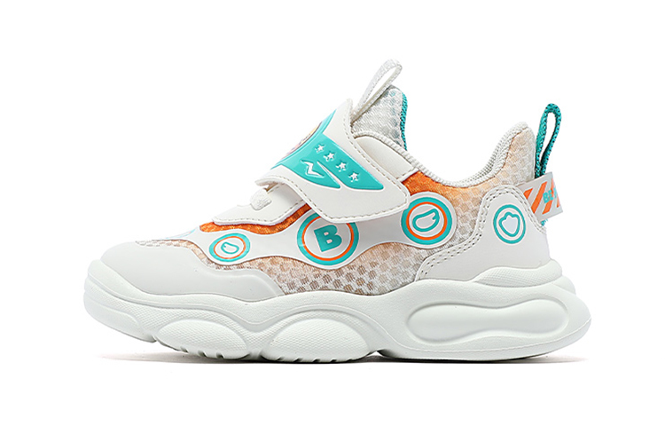 

B.Duck Желтые утиные нескользящие детские повседневные кроссовки с амортизацией для детей 3-7 лет