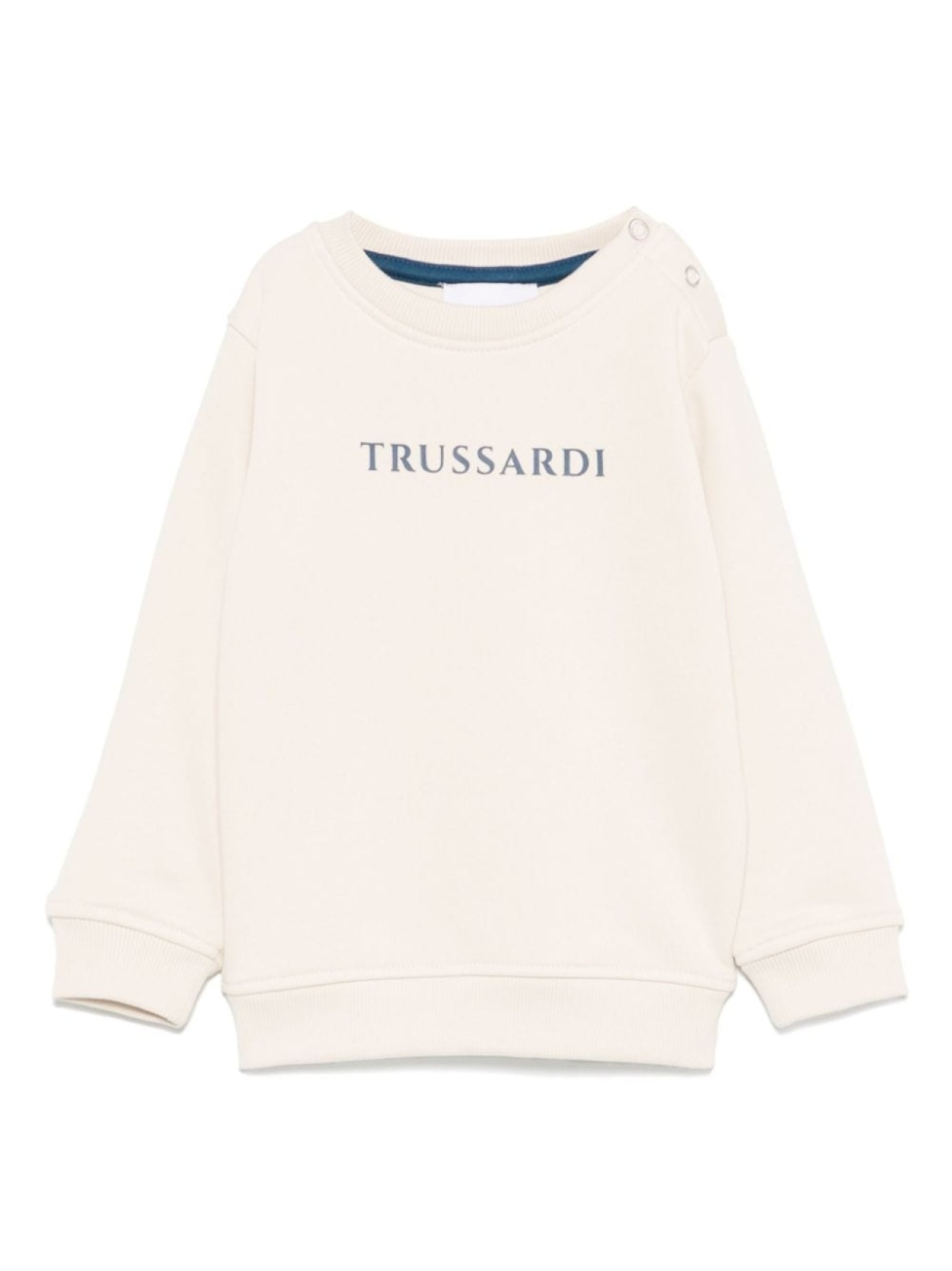 

TRUSSARDI JUNIOR толстовка с логотипом, нейтральный цвет