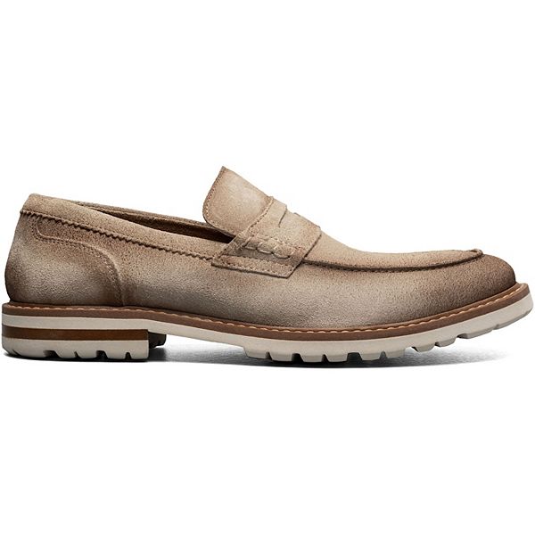 Мужские мокасины penny loafers Hopkins Stacy Adams, Sand — фото 2