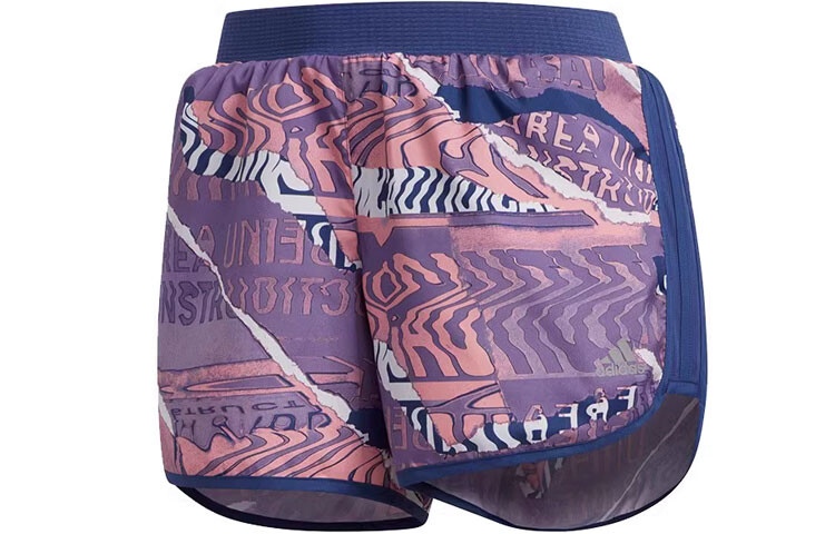 

Спортивные шорты женские фиолетовые Adidas