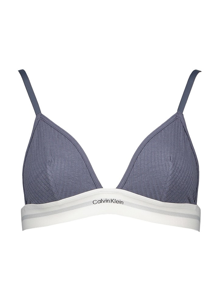

Бюстгальтер без косточек CALVIN KLEIN UNDERWEAR, серый