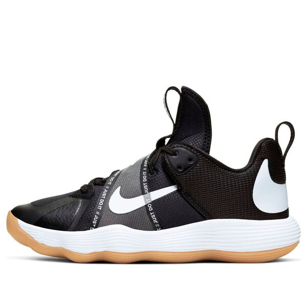 

Кроссовки react hyperset black/white Nike, черный
