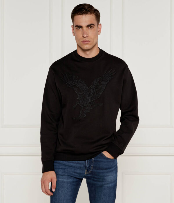

Свитер Regular fit Armani Exchange, черный