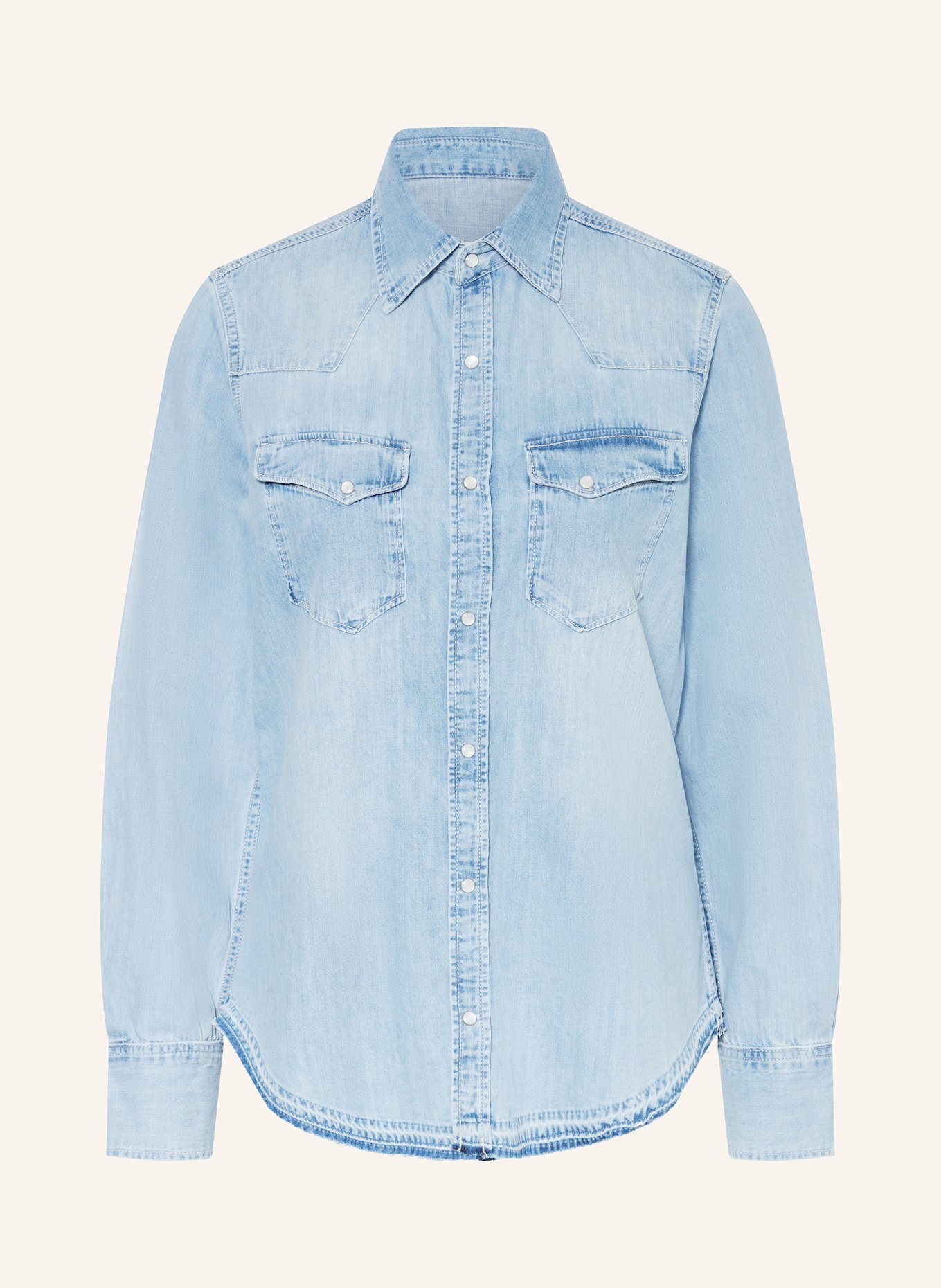 

Джинсовая блузка True Religion, голубой