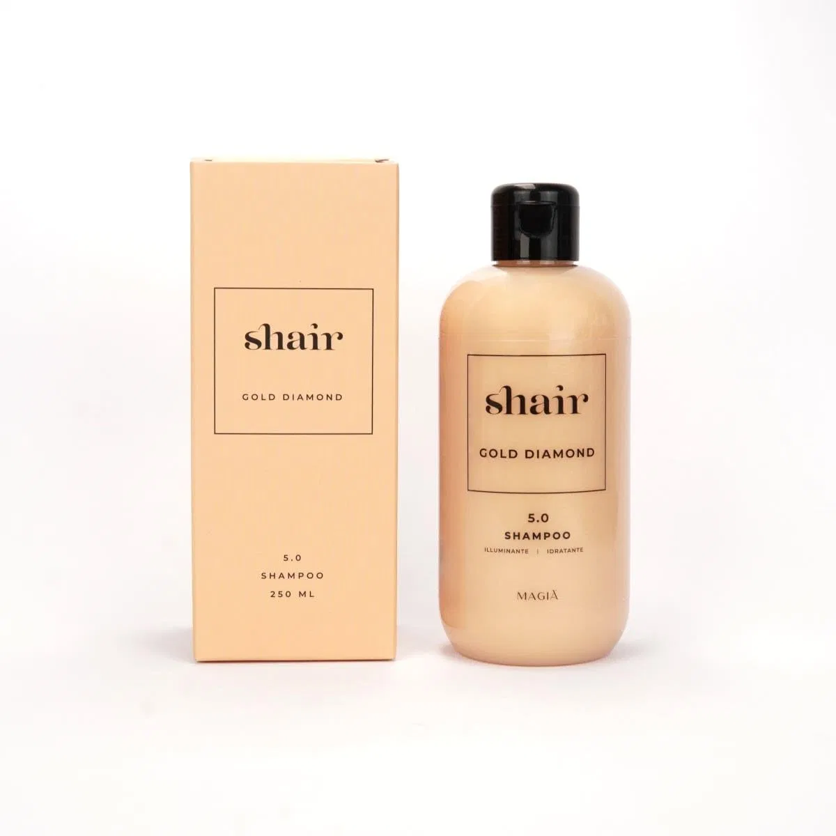 Шампунь Shair Gold Diamond с УФ-фильтром, 250 мл Magià Professional — фото 3