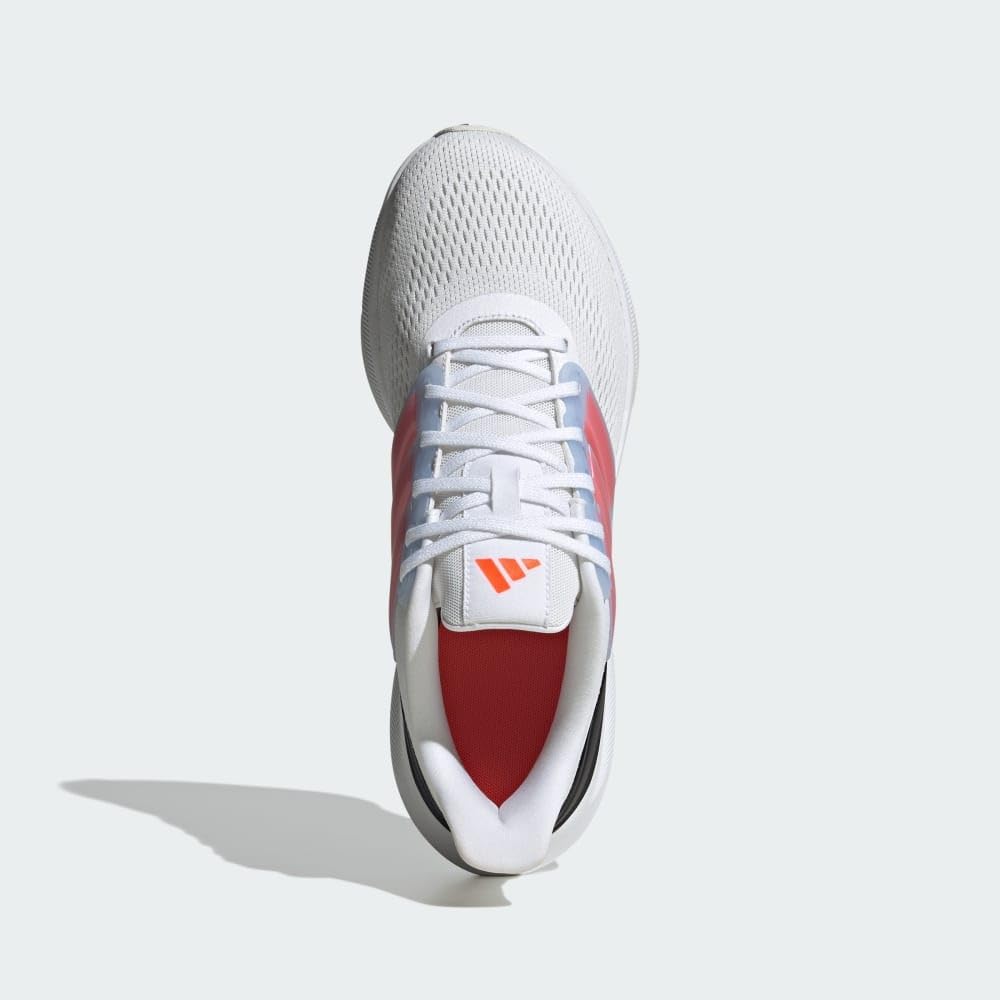 Мужские кроссовки для бега Adidas Ultrabounce, белый/красный — фото 4