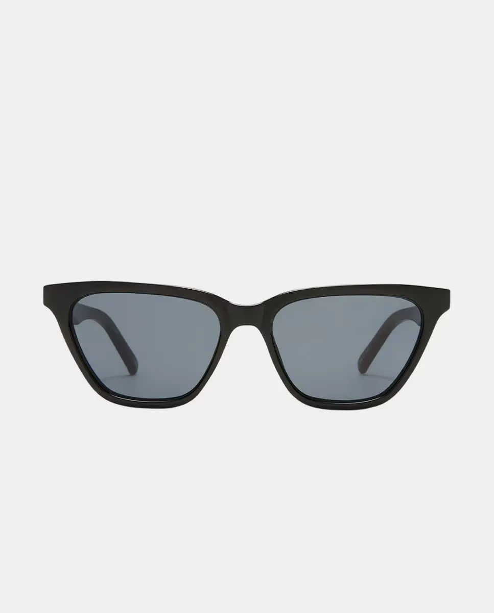 

Женские солнцезащитные очки в форме кошачьего глаза Le Specs, черный