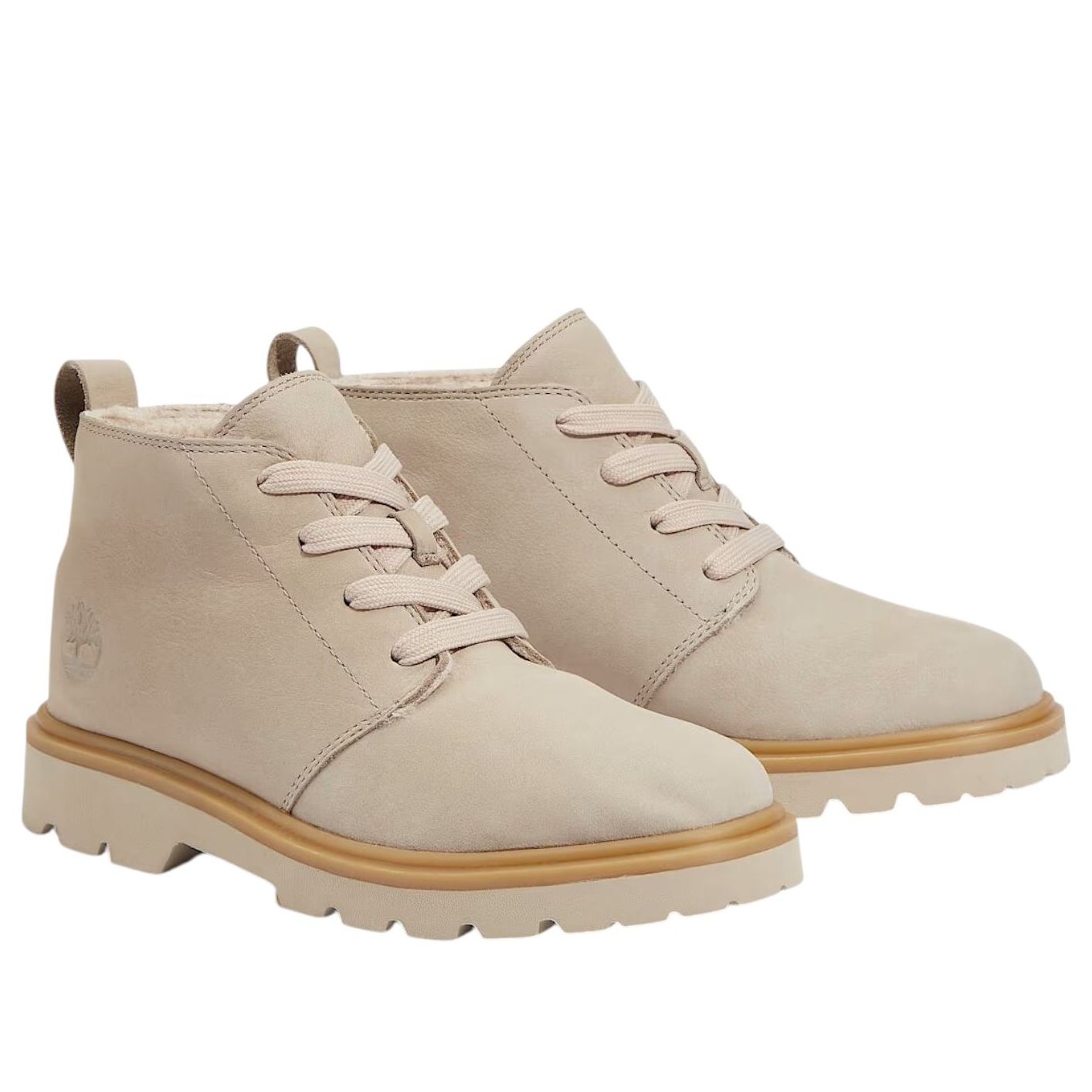 Ботинки (WMNS) Timberland Rowan Way Warm-Lined Chukka Boot 'Light Taupe Nubuck' — фото 3