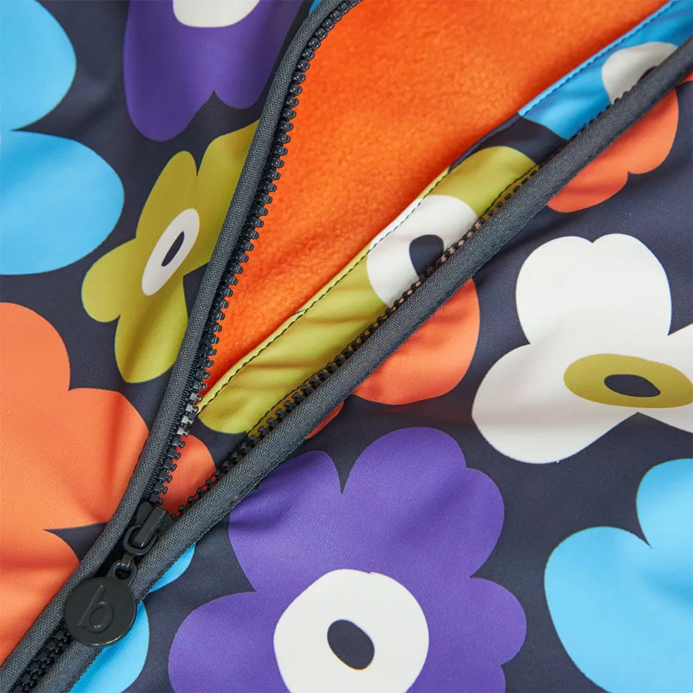 Куртка Boboli Hooded Rain Floral, разноцветный — фото 3
