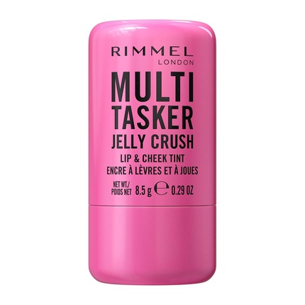 

Румяна и тинт для губ Rimmel Multitasker Jelly Crush, 150 мл, аромат красного перца и клубники. Rimmel London