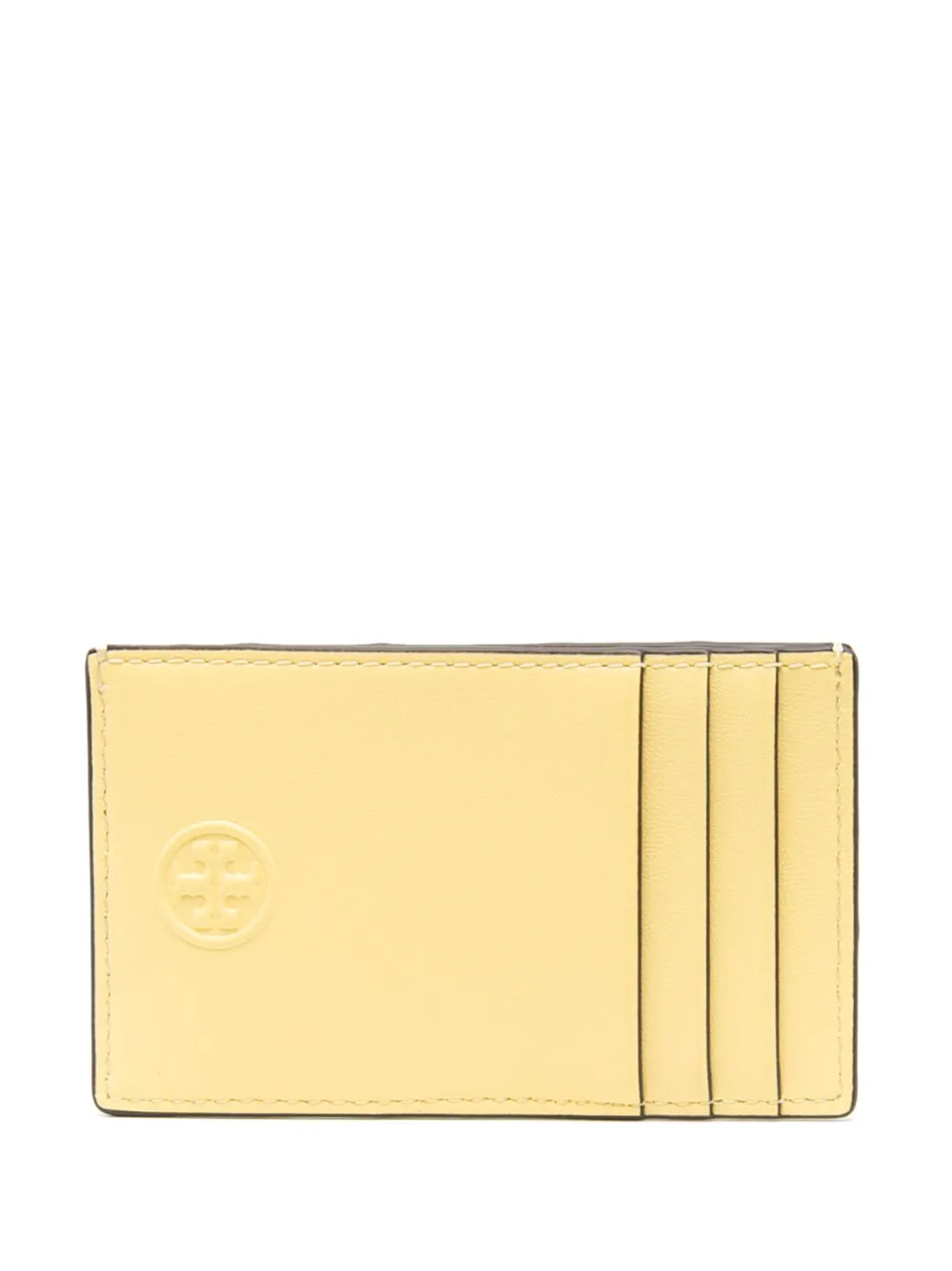 

Кардхолдер Fleming с узором Tory Burch, желтый