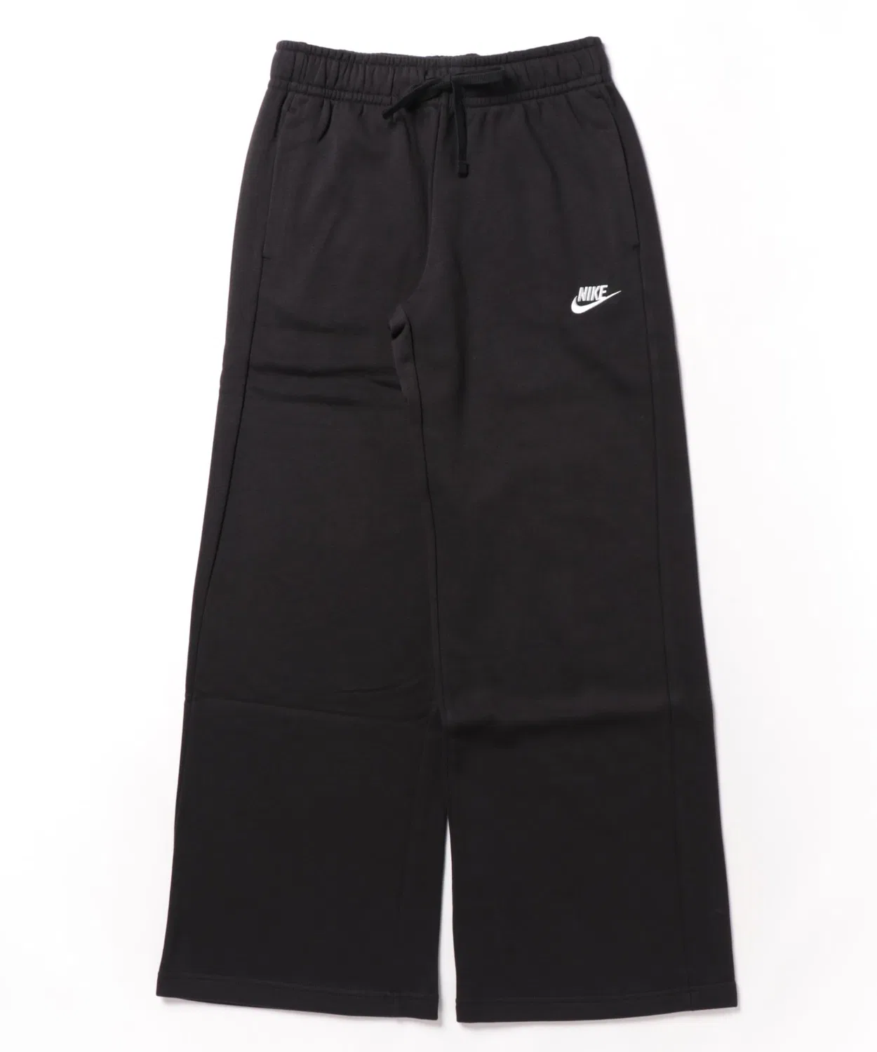 Спортивные штаны Nike Club Fleece Wide, чёрные