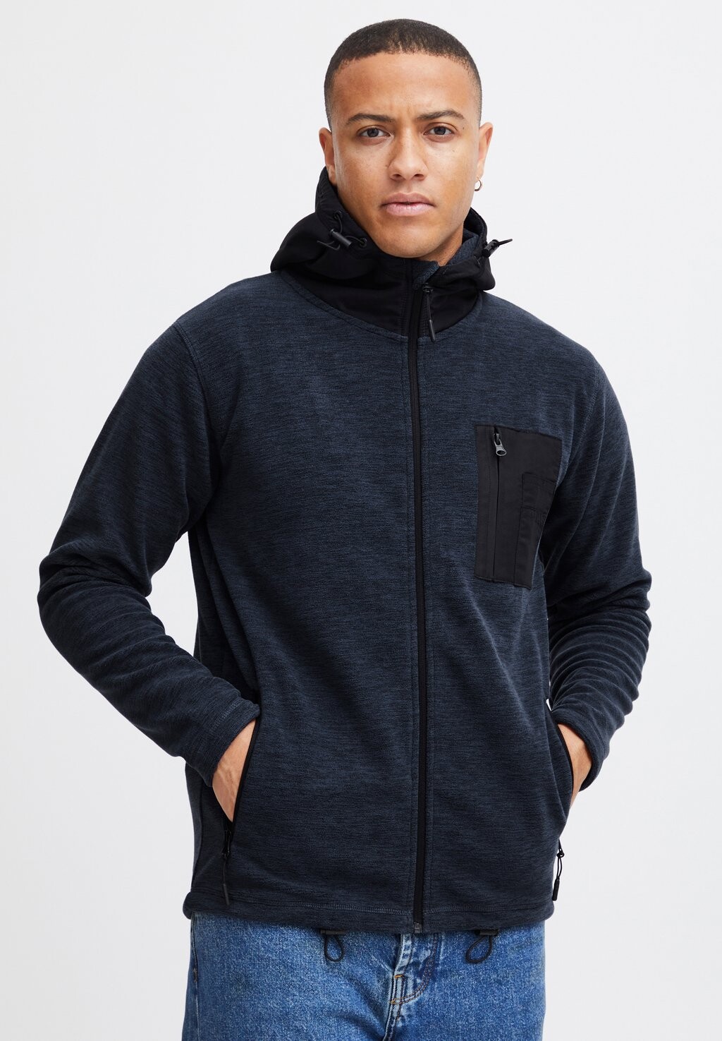 

Флисовая куртка Idwilmot Indicode, цвет navy mix