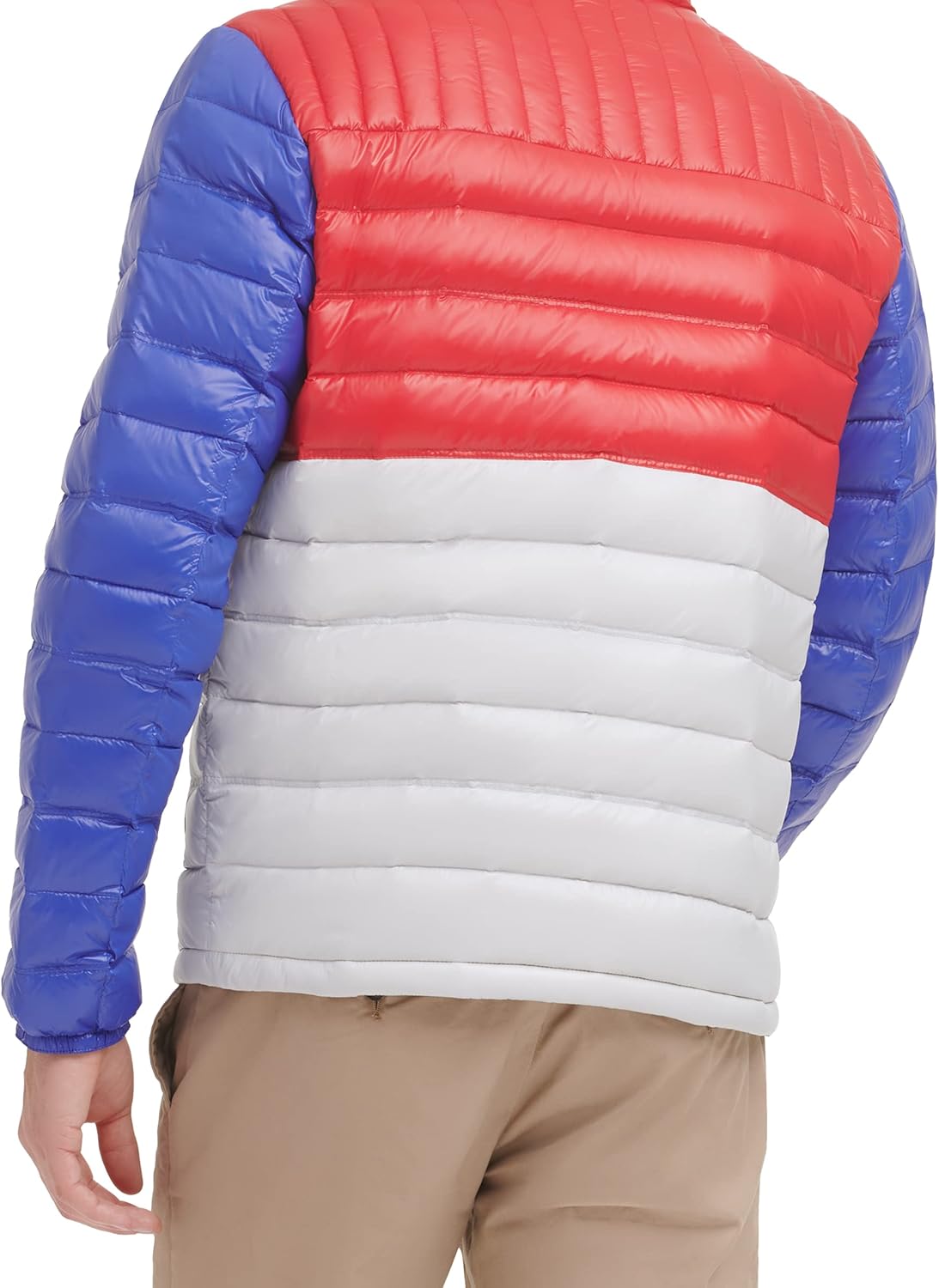 Мужская утепленная пуховая куртка Tommy Hilfiger с возможностью упаковки, Bright Combo — фото 2