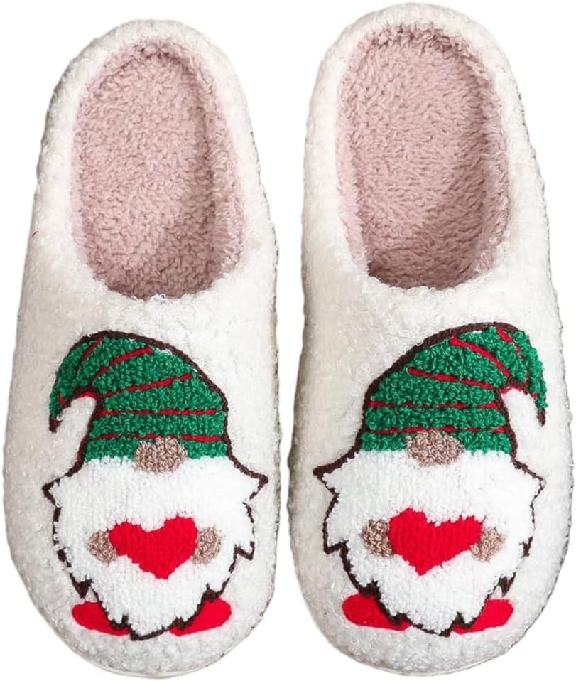 

Зимние домашние тапочки для женщин, уютные плюшевые тапочки с флисовой подкладкой, мягкие и пушистые с нескользящей подошвой, теплая обувь для дома и улицы для холодной погоды для женщин и мужчин Flteuds, 2 Green