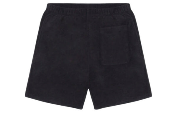 Шорты ss20 fleece shorts dark slate stretch limo black Fear Of God Essentials, черный — фото 3