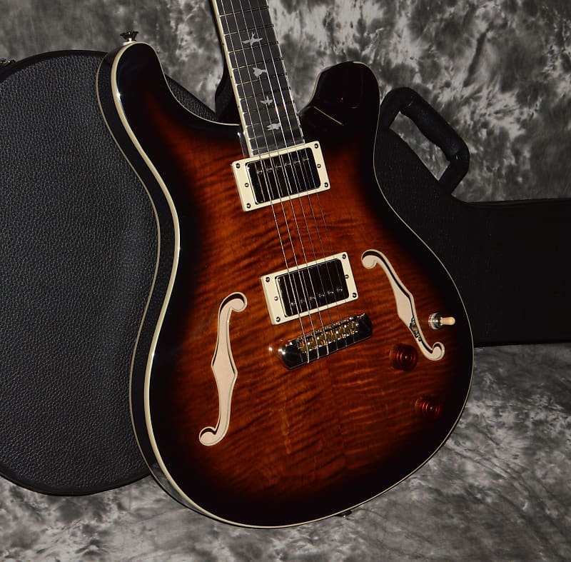 

Электрогитара 2022 PRS - SE Hollowbody II - Black Gold Burst